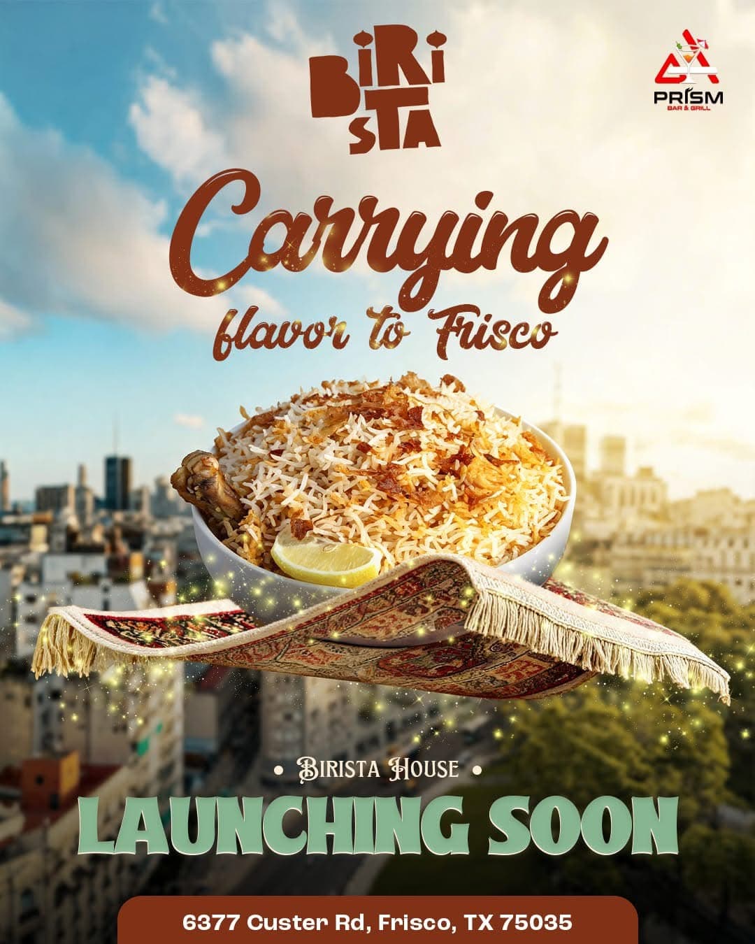 New Restaurant Launching Soon