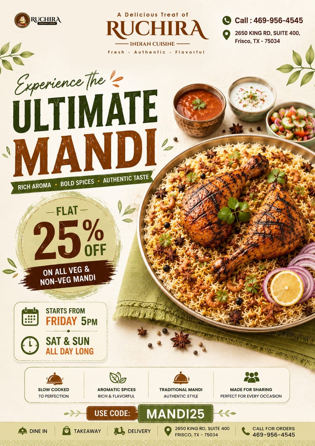 Ruchira Indian Cuisine deal